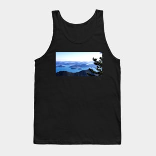 Tongyeong South Korea Ocean Island Horizon Tank Top